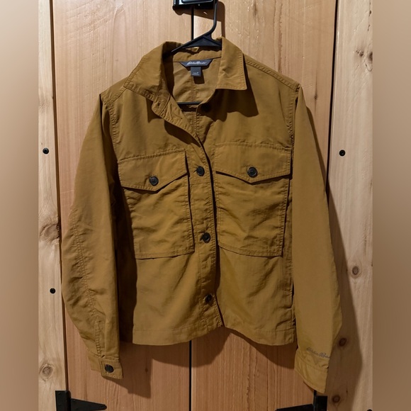 Tan Button-Up Jacket - Picture 2 of 9